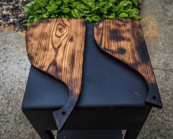 Charred Oak Serving Boards