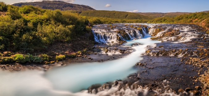 Bruarfoss Waterfall - Iceland