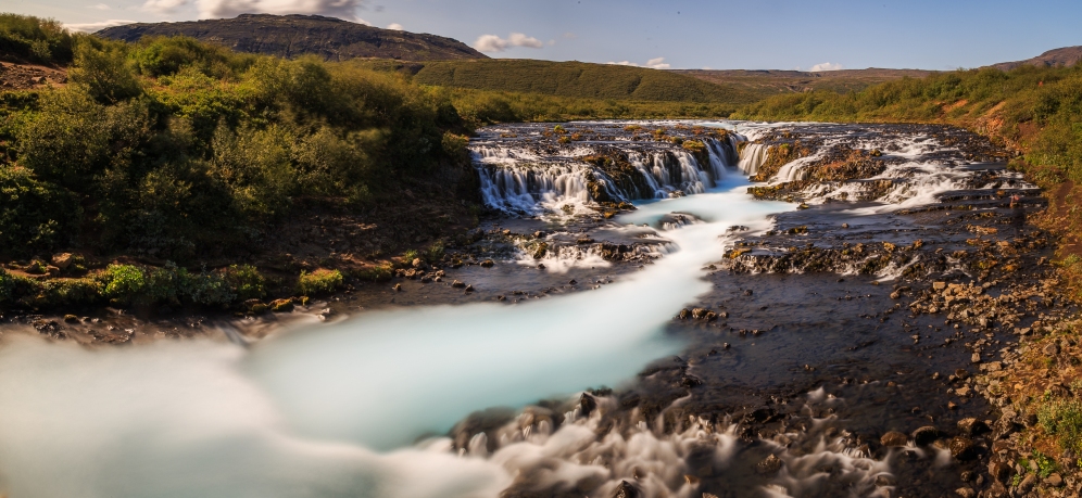 Bruarfoss Waterfall - Iceland