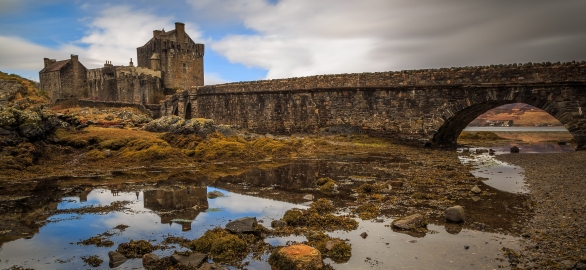 Castle Reflections - Eilean Donan Castle, Scotland
