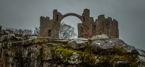 Abbey Ruins - Lindisfarne Abbey, England