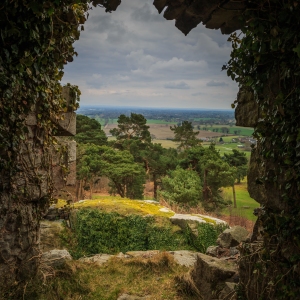 View from the Castle - Beeston Castle, Cheshire, England